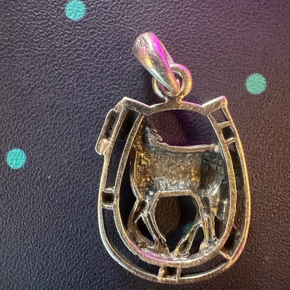 Silver Horse Pendant - Picture 2 of 4